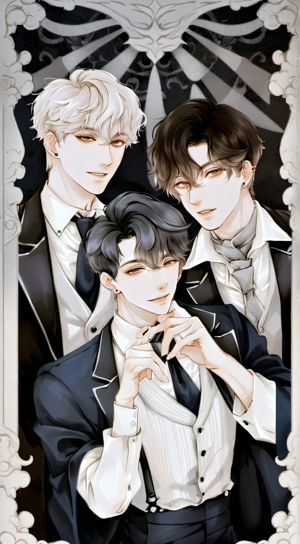 ai character: Black Crows Mafia background