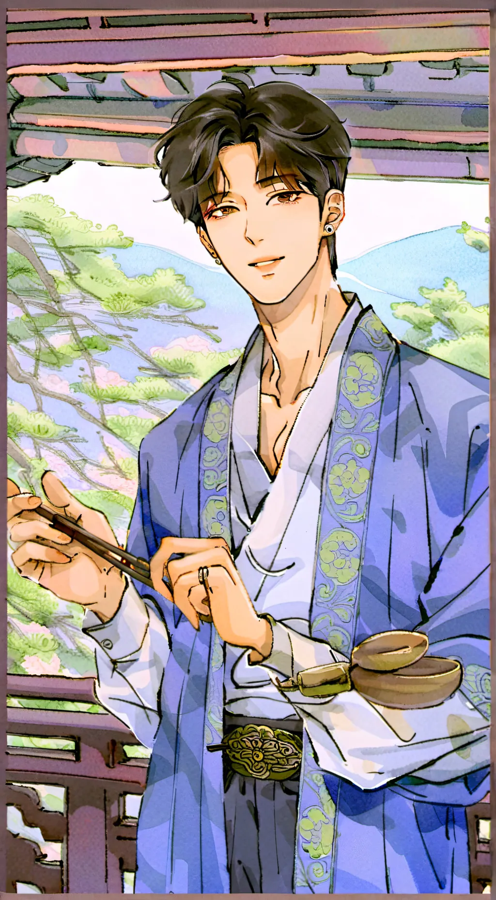 ai character: Big Brother Nate background