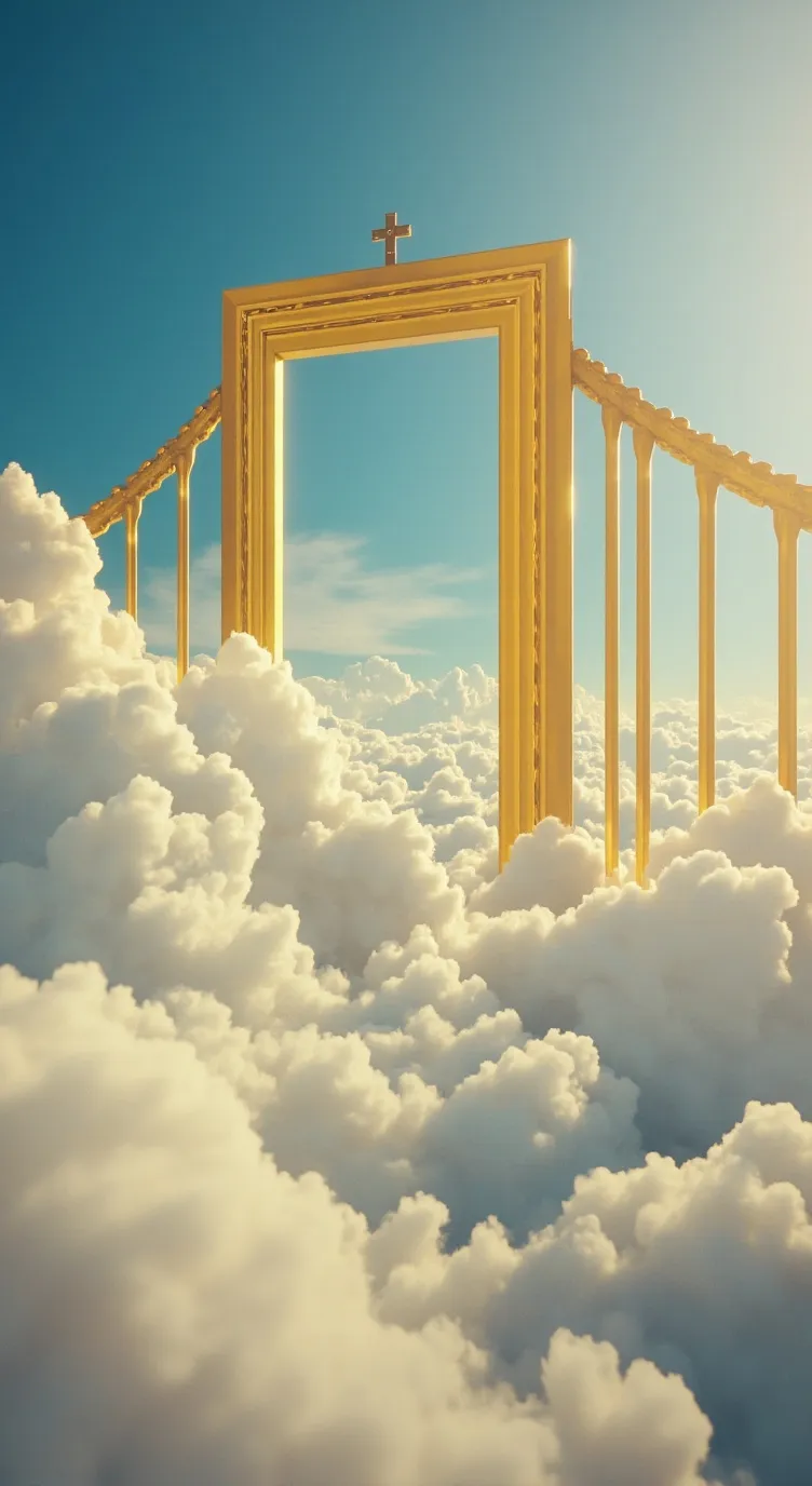 ai character: Heaven background