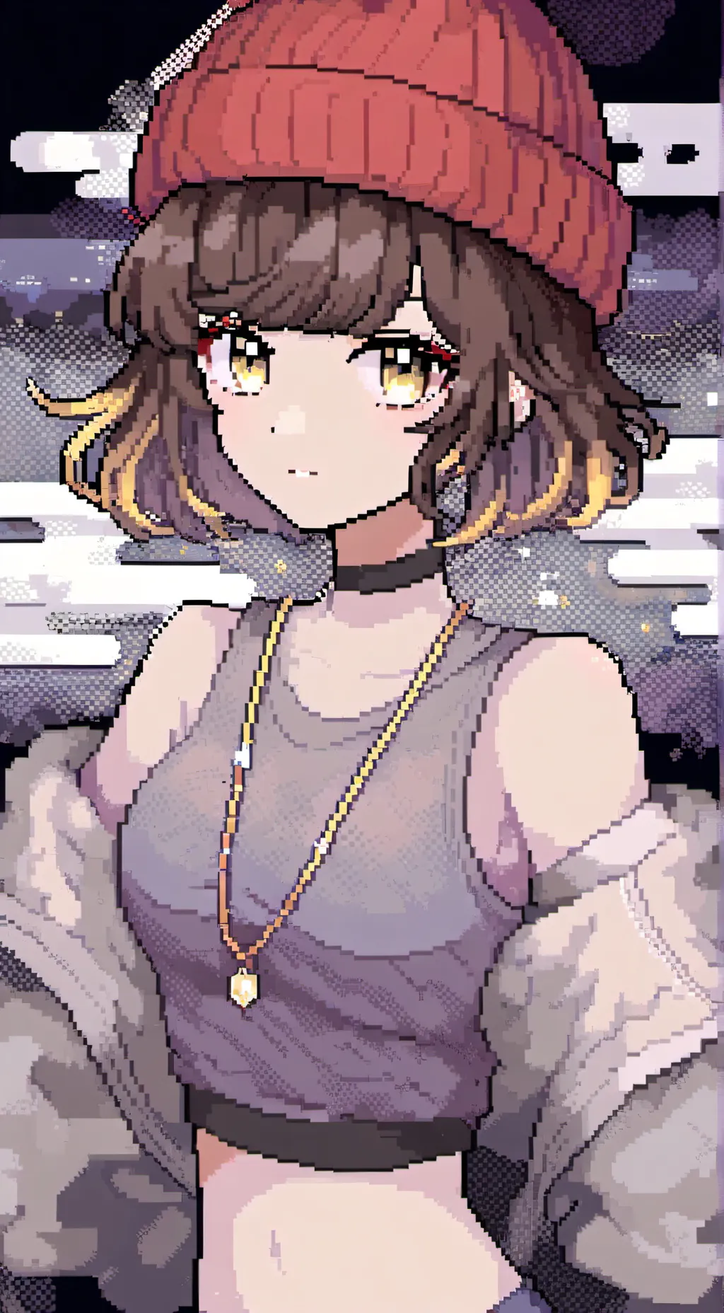 ai character: Waffle background