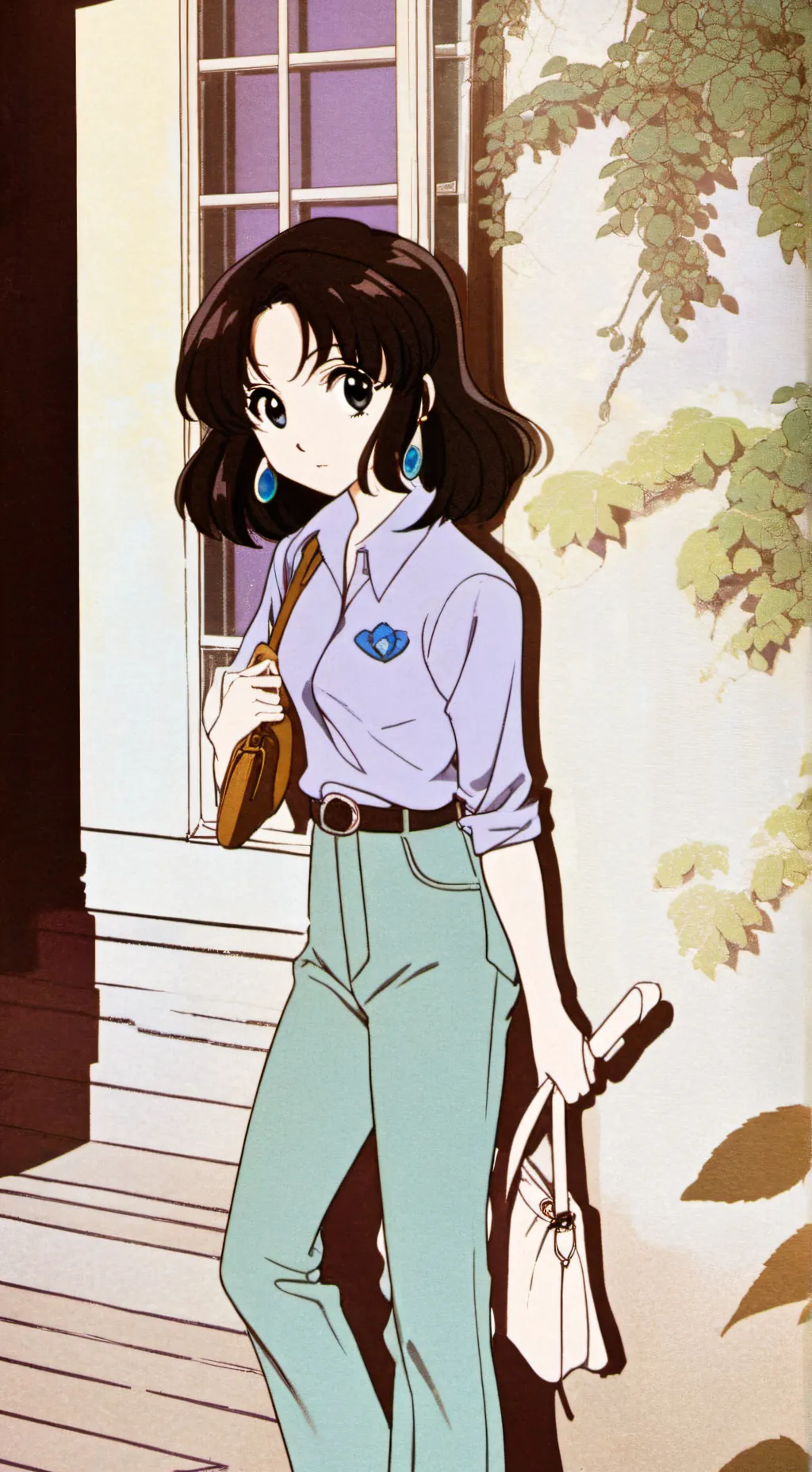 ai character: FNAF 4 background