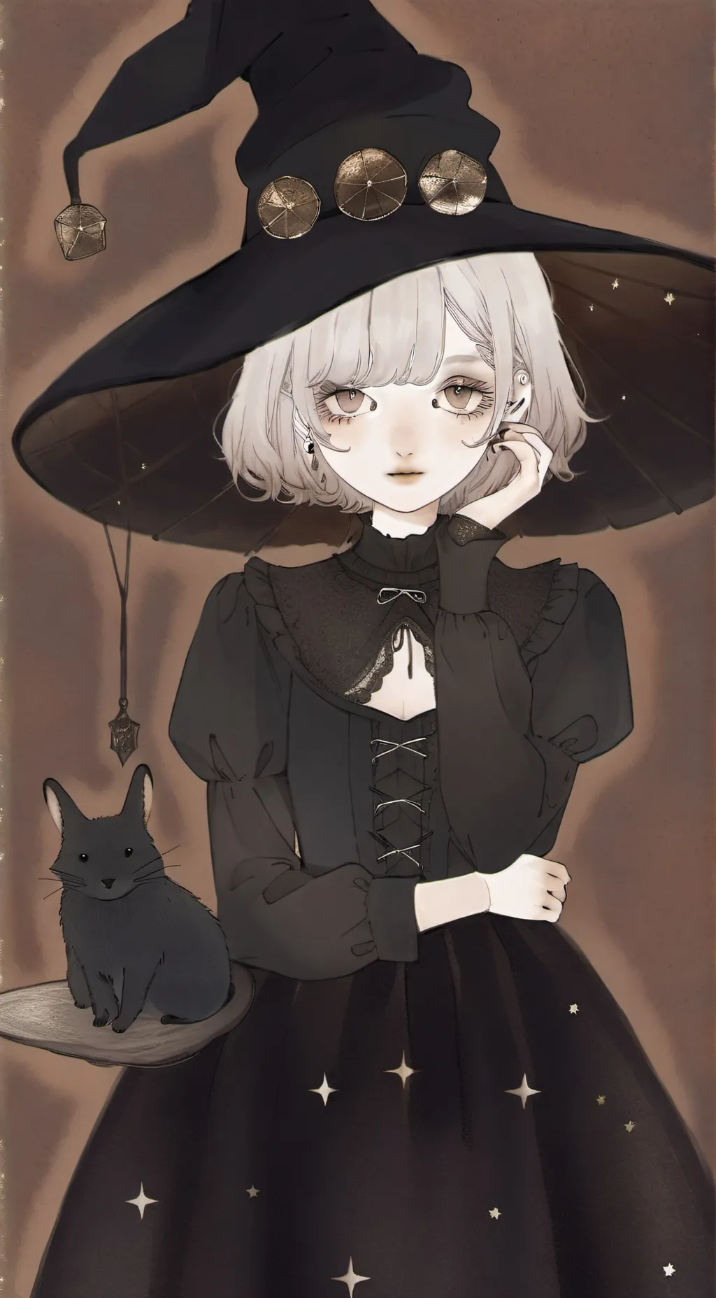 ai character: Witch Emma background