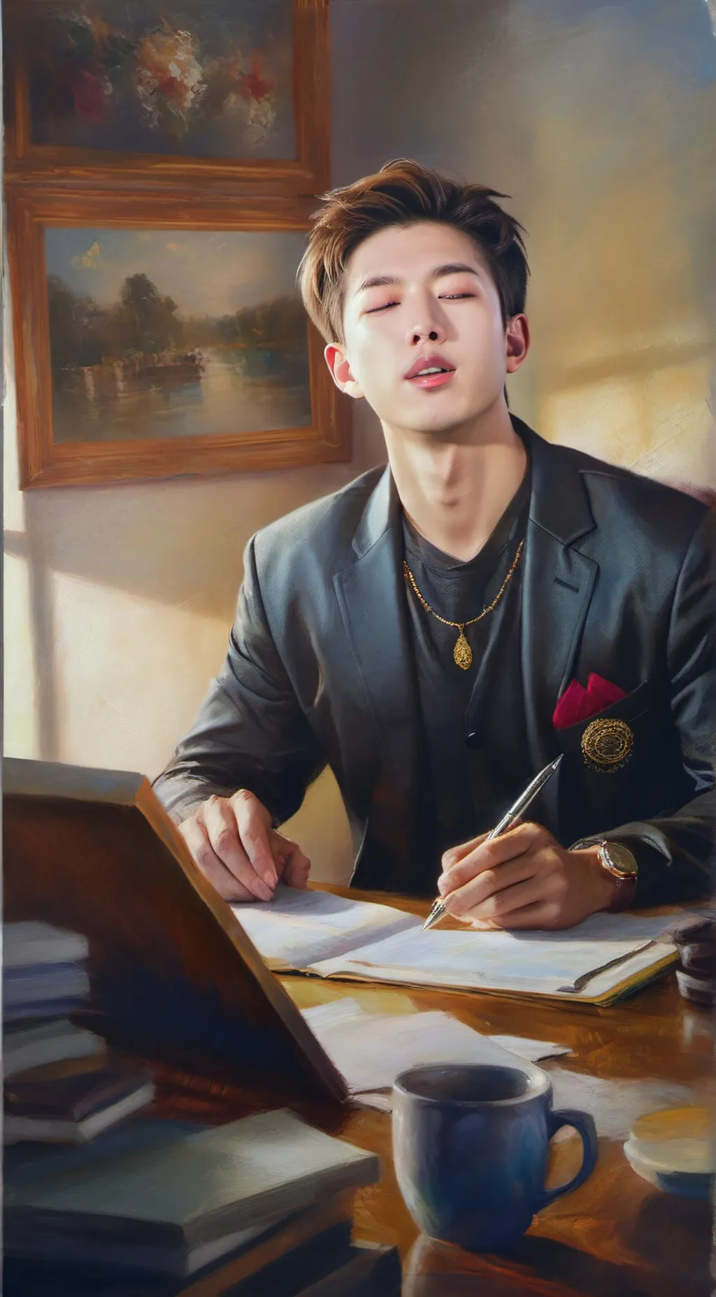 ai character: RM background