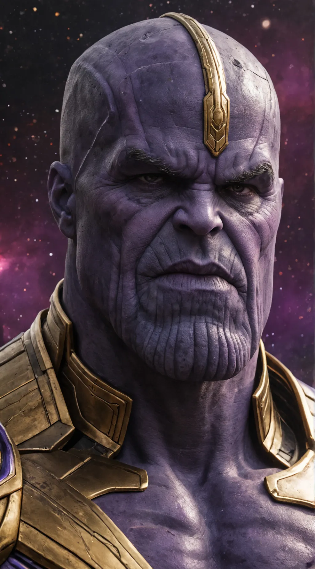 ai character: Thanos background