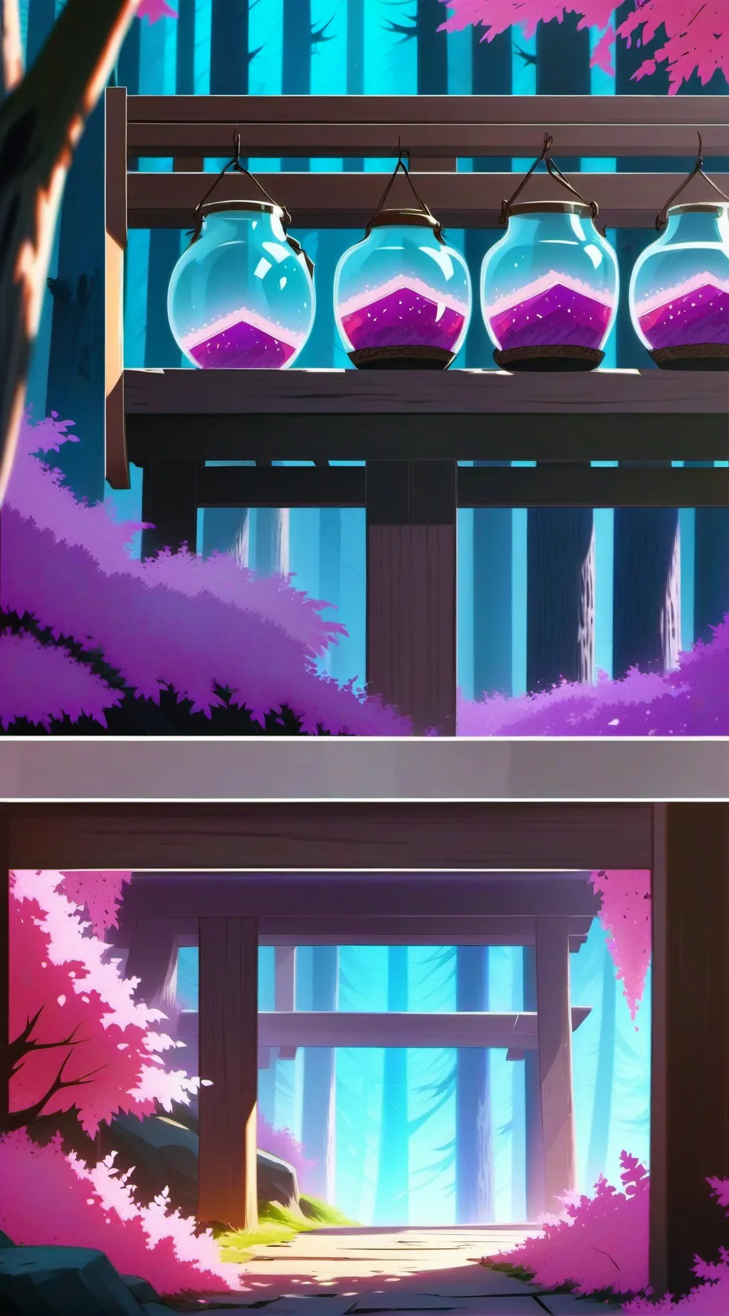 ai character: kpop demon hunters background