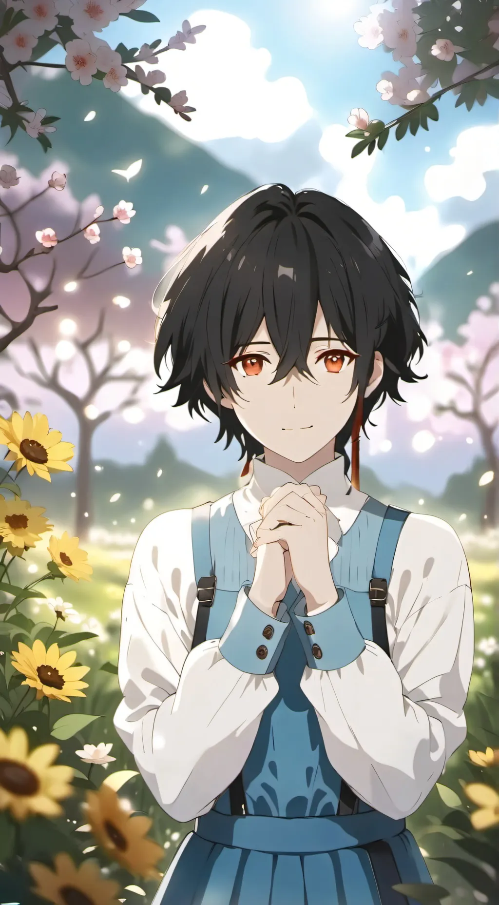 ai character: Oren sus💍❤ background