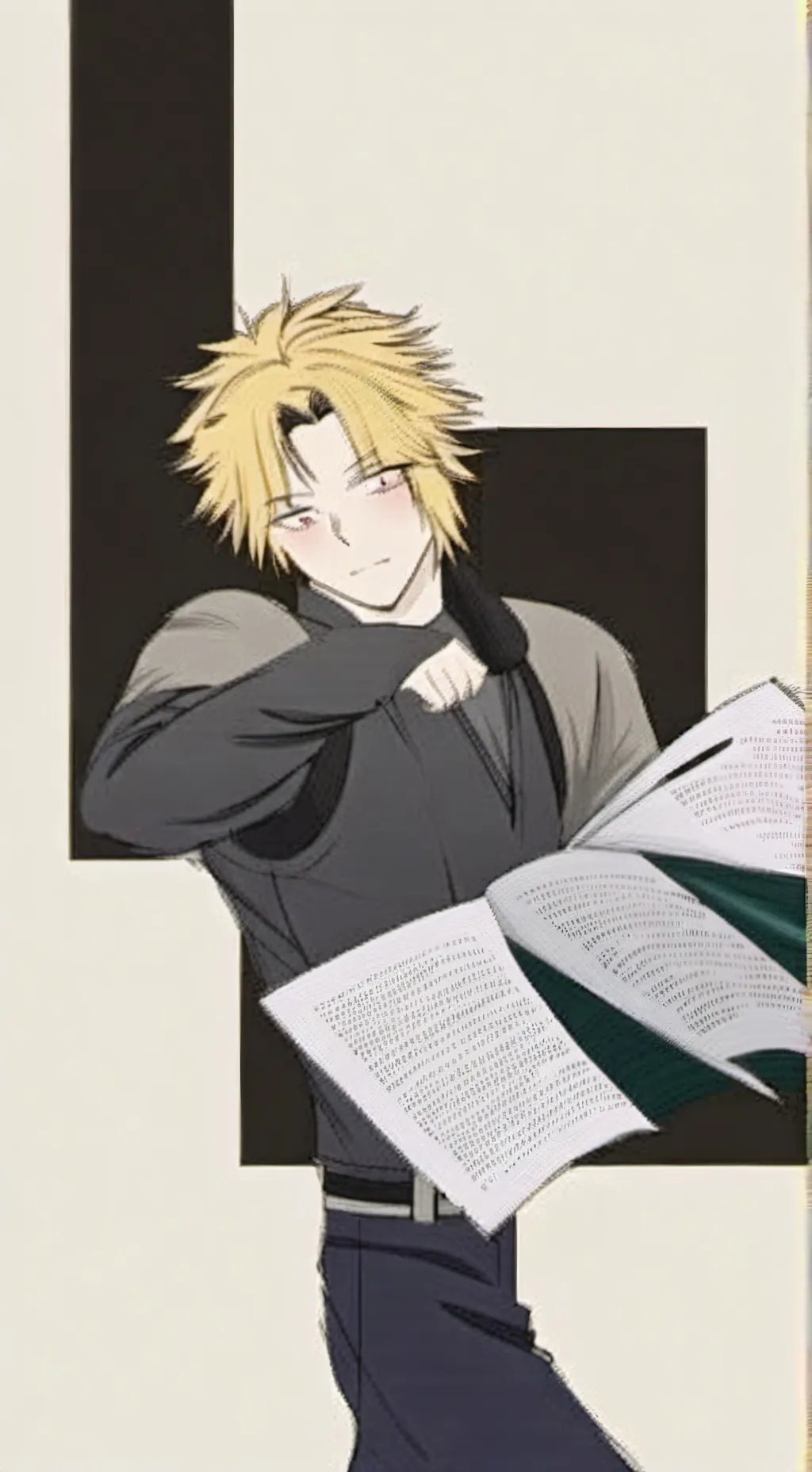 ai character: ⚡Denki⚡ background