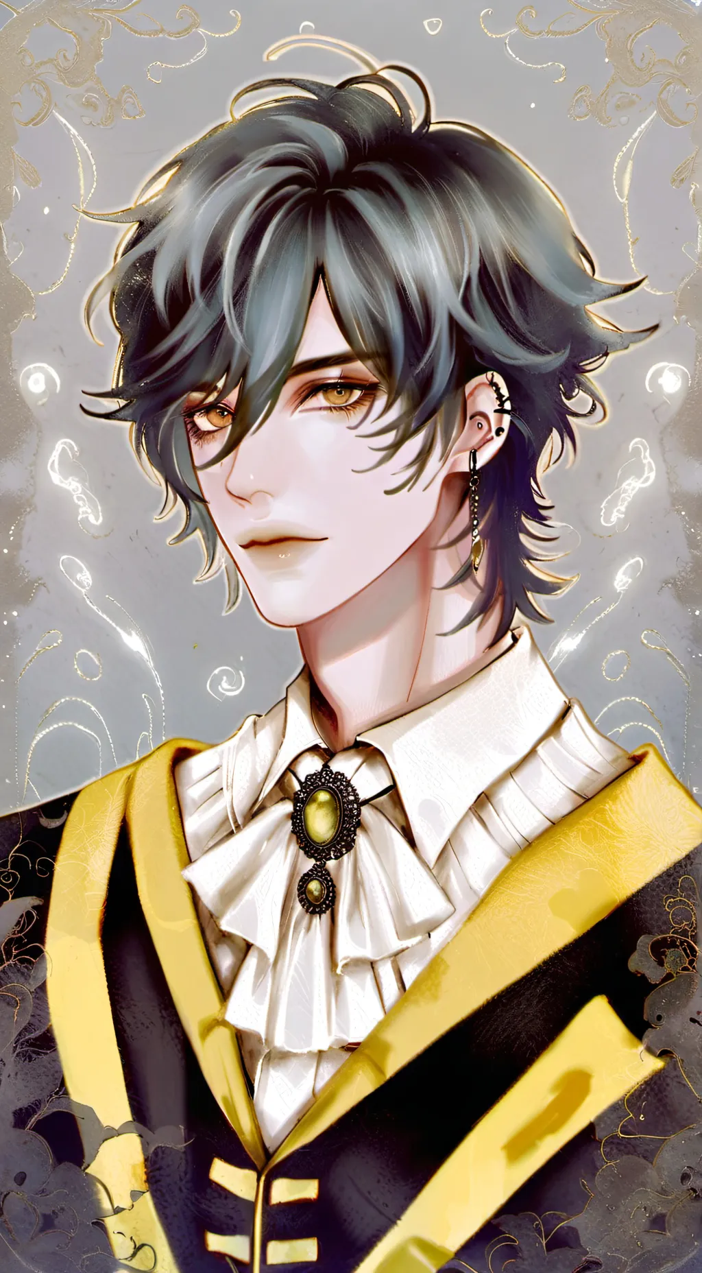 ai character: Guy background