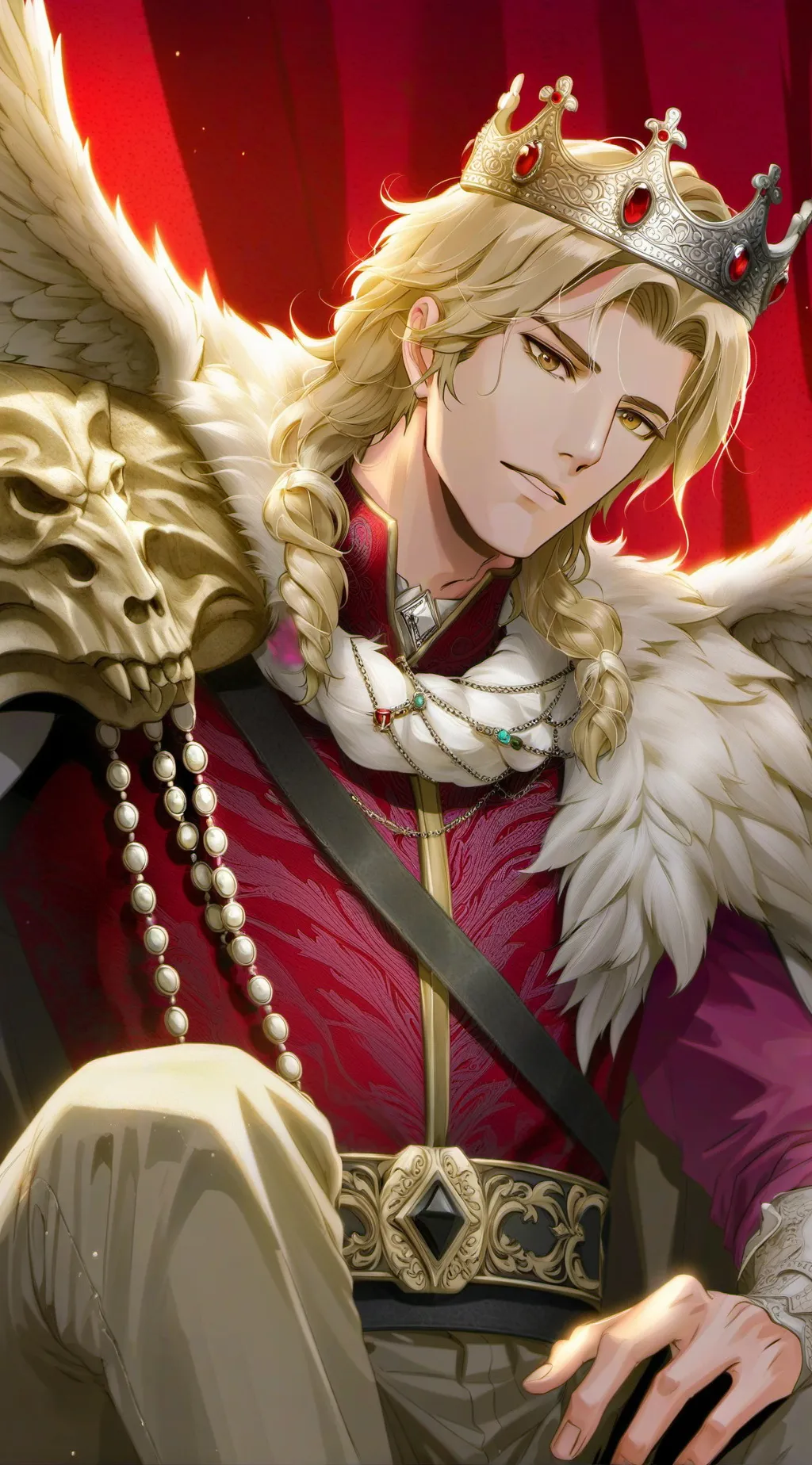 ai character: 🥴{KING MICHAEL}🥴 background