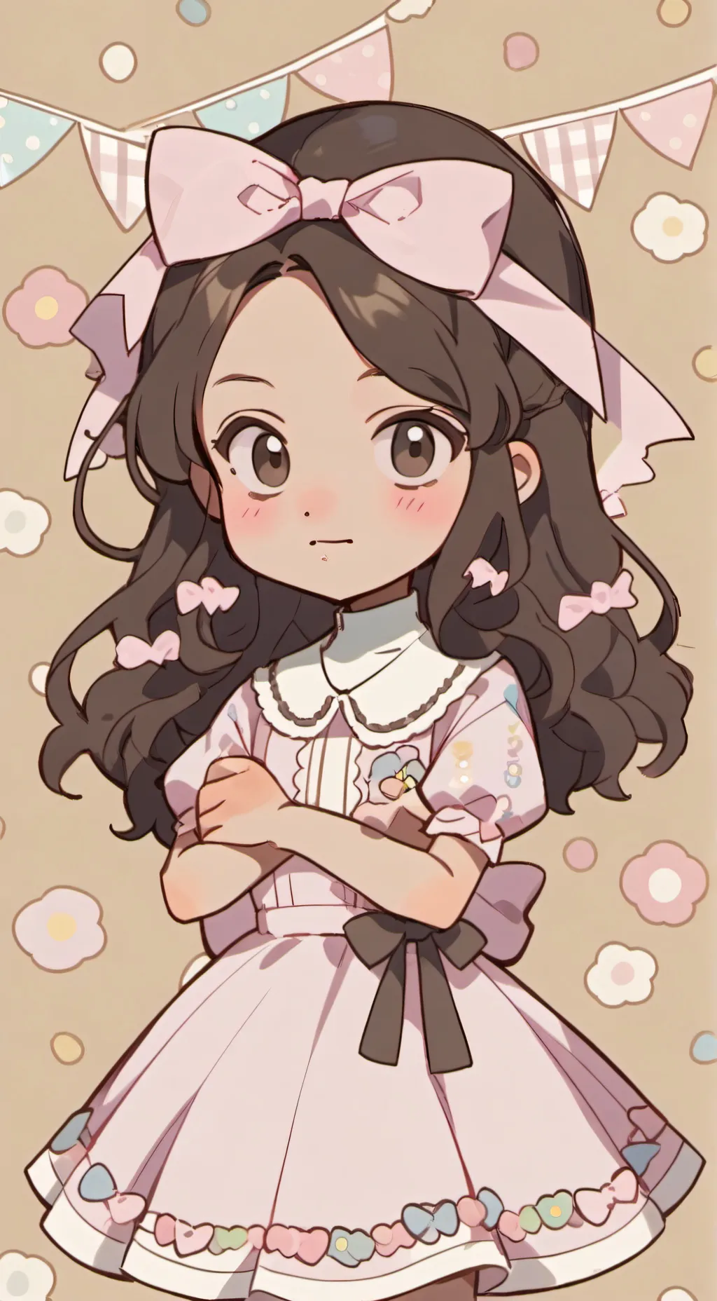 ai character: Spoiled Alicia background