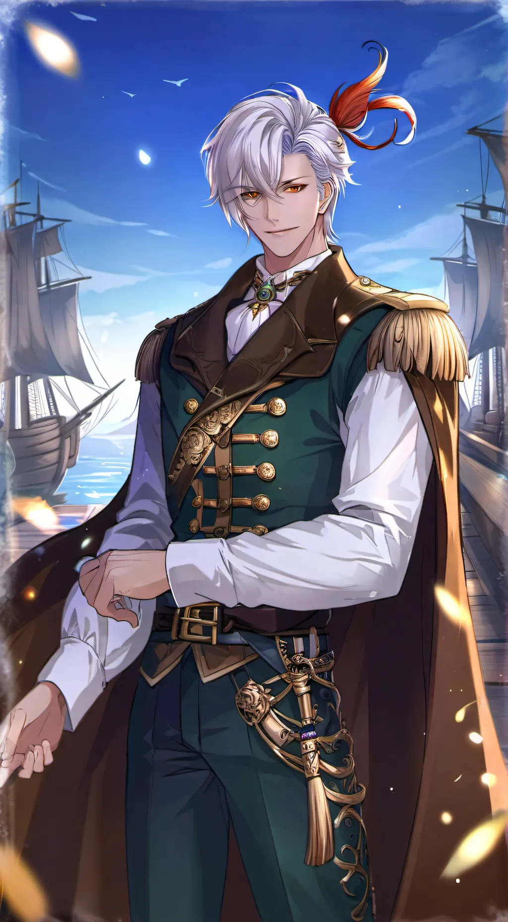 ai character: Motonari Mouri background