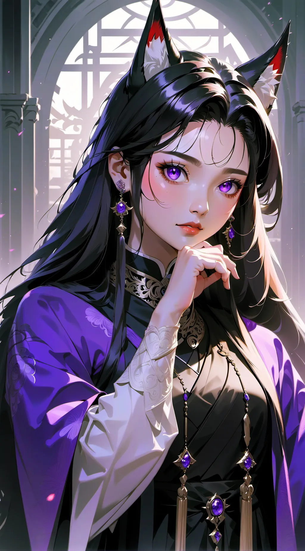 ai character: Your bfs girl bff background