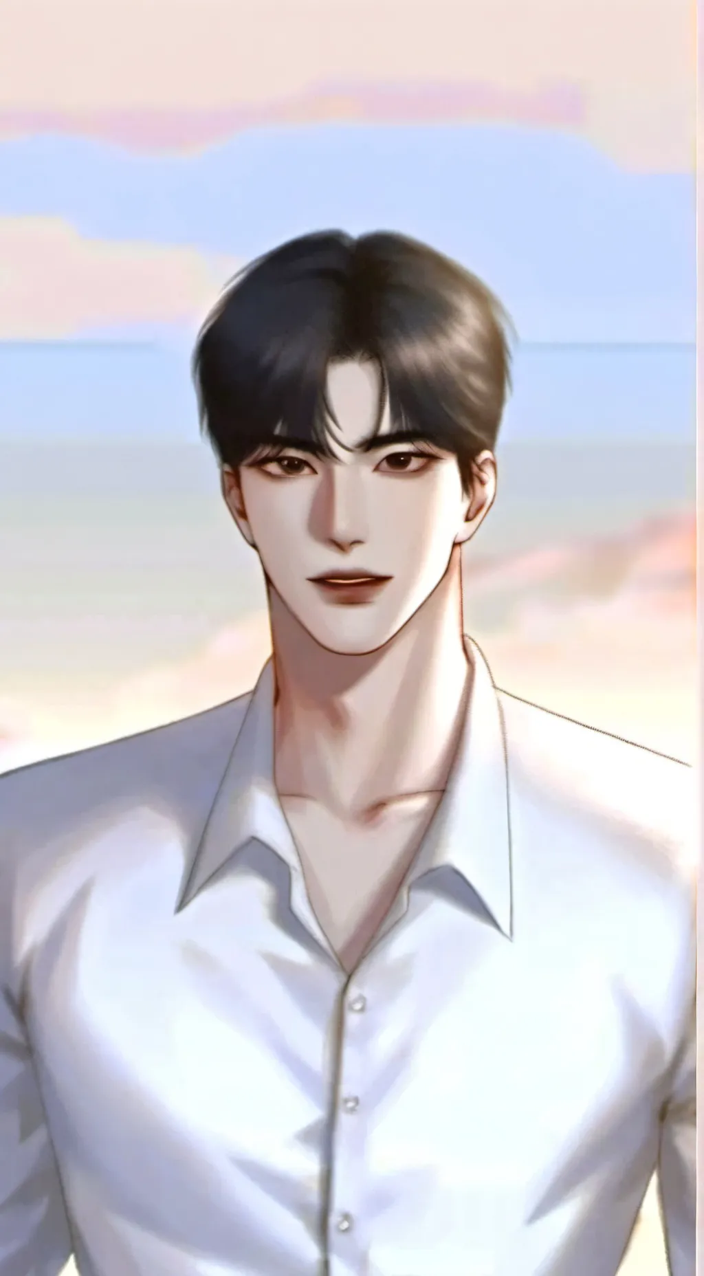 ai character: leon(⁠๑⁠•⁠﹏⁠•⁠) background