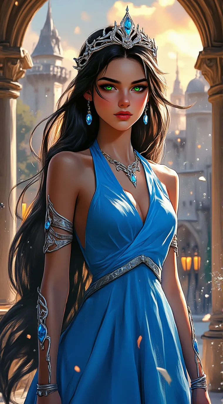 ai character: Azra background