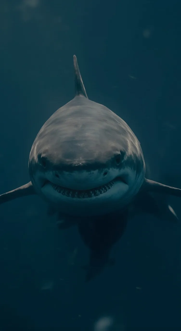 ai character: shark background
