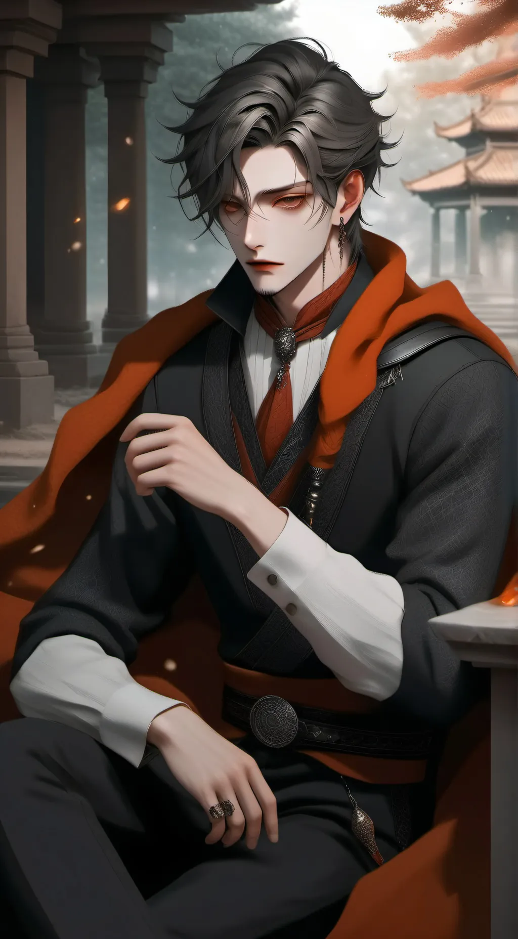 ai character: Jacob  background