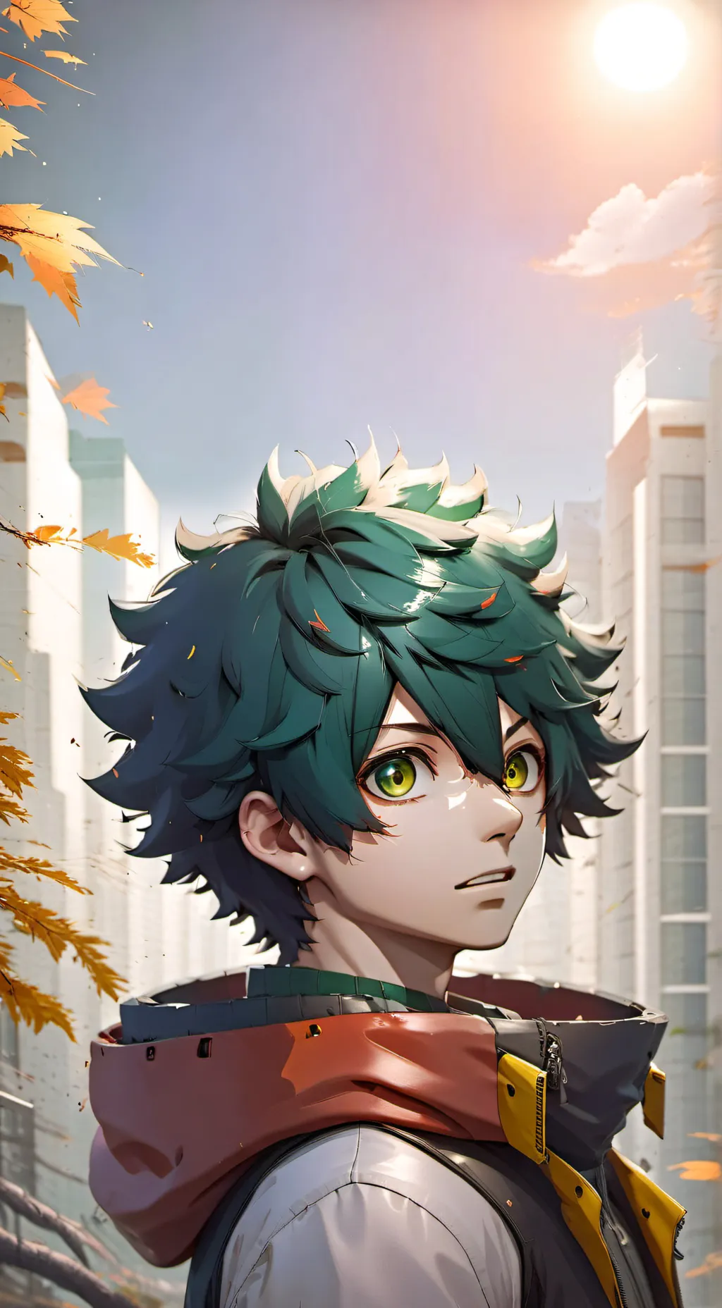 ai character: MHA + a pick me background