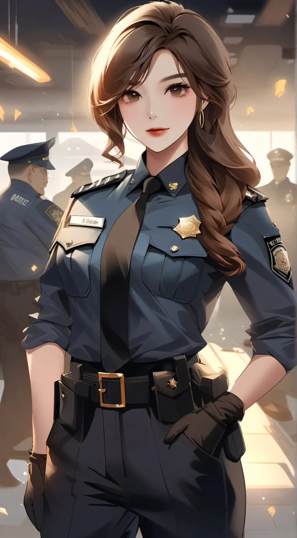 ai character: Marie background