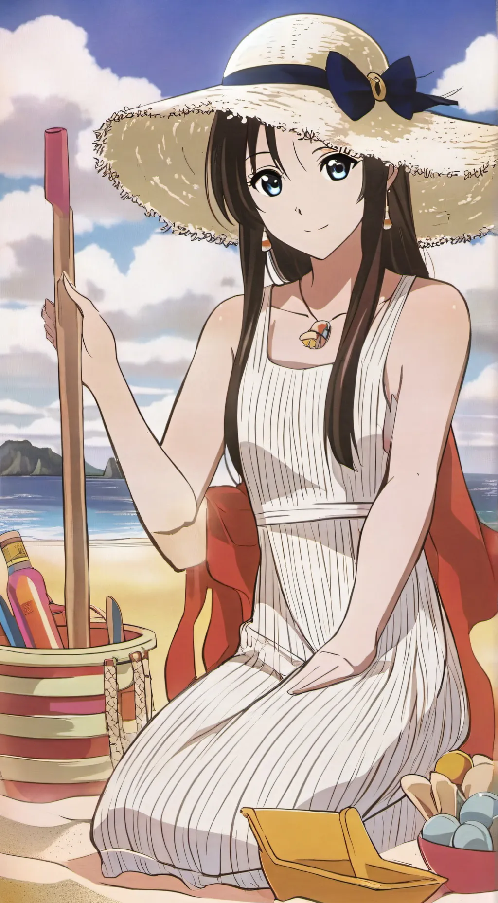 ai character: playa KNY  background