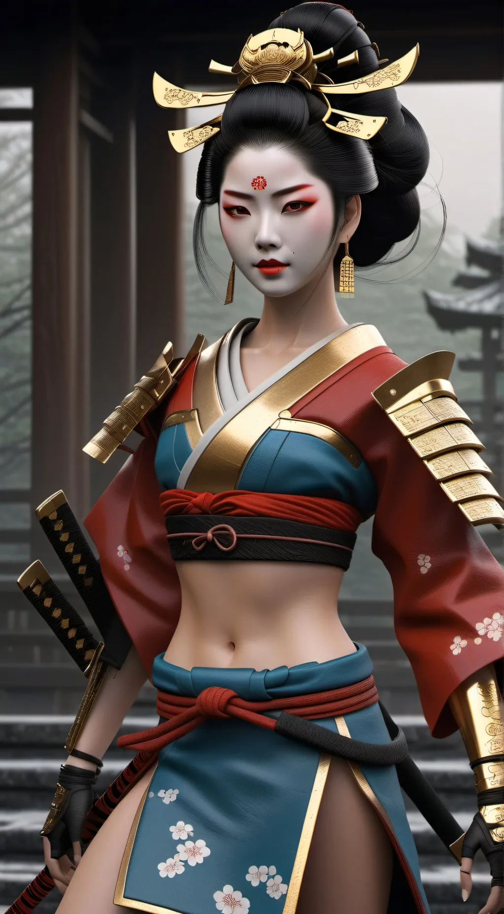 ai character: SHI background