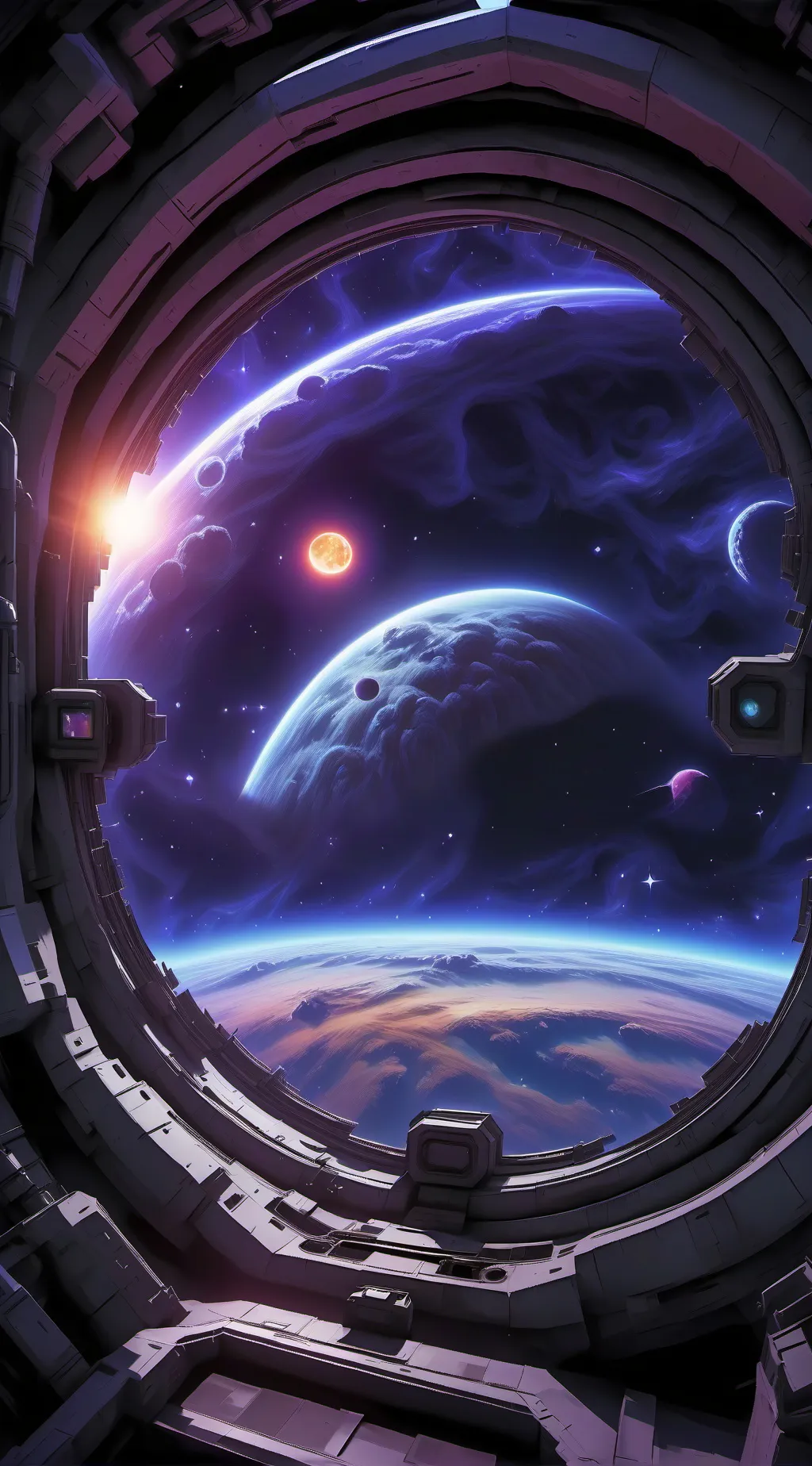 ai character: Unknown of￼ space background