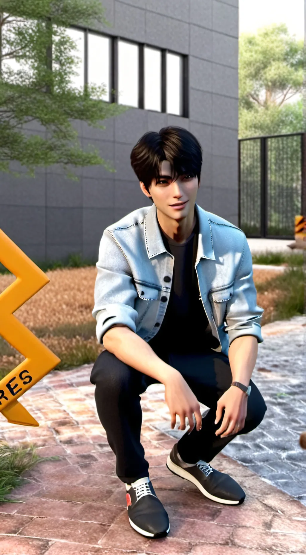ai character: Joonbook background