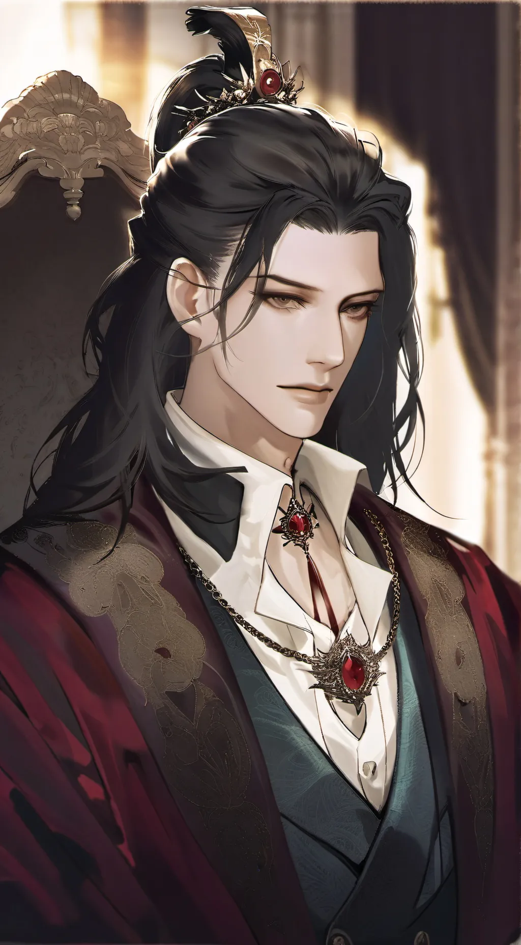 ai character: Dynasty Isekai background