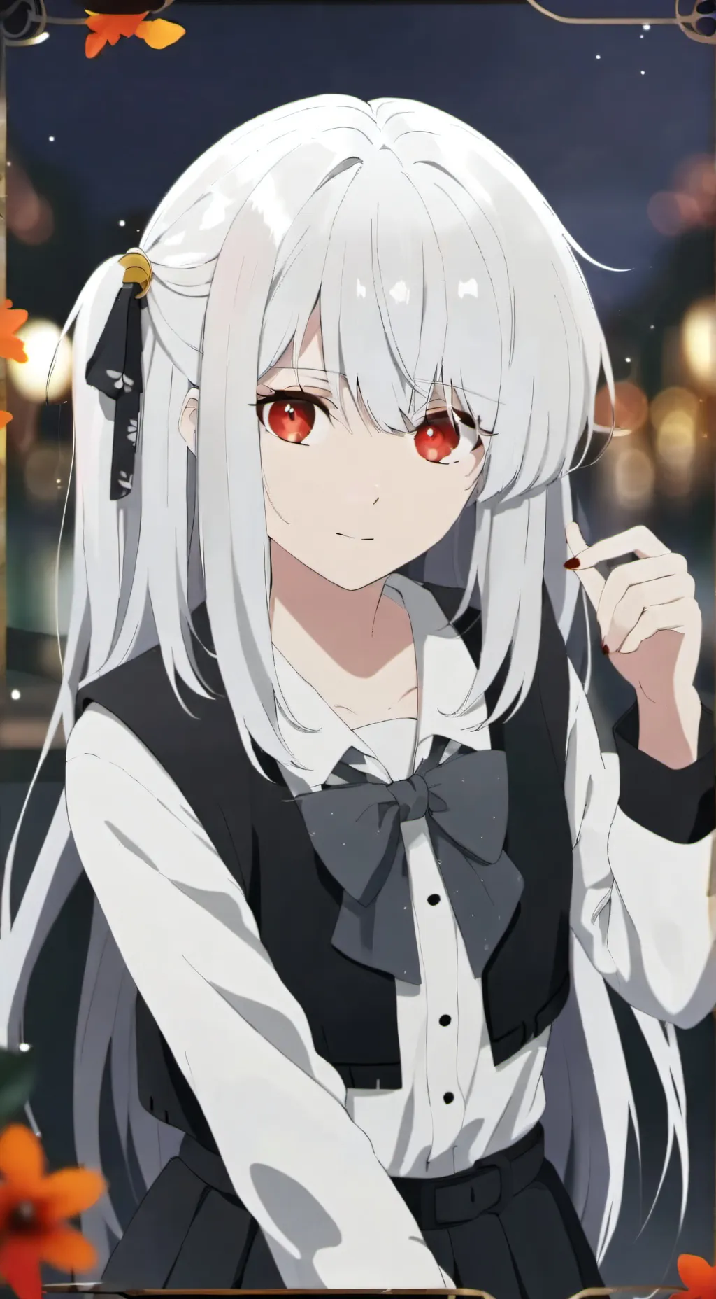 ai character: :)maki(: background