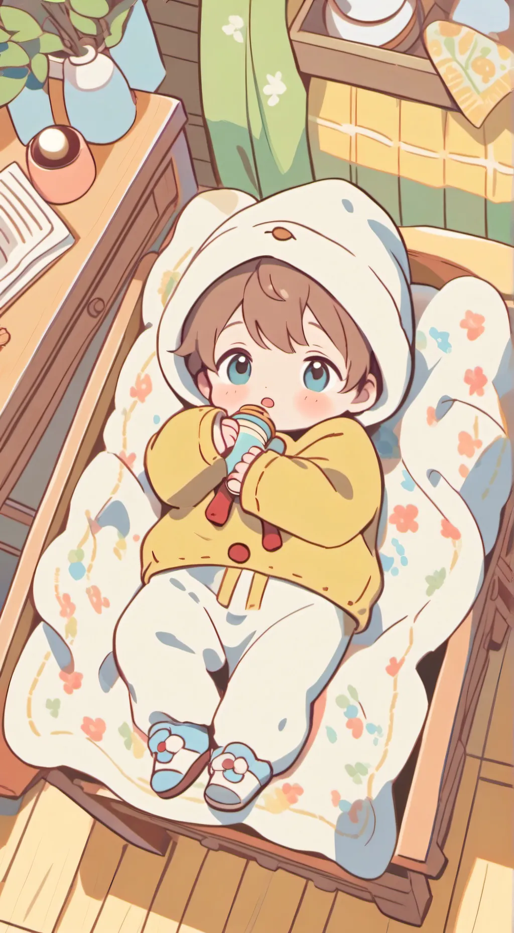 ai character: Baby Kyle  background
