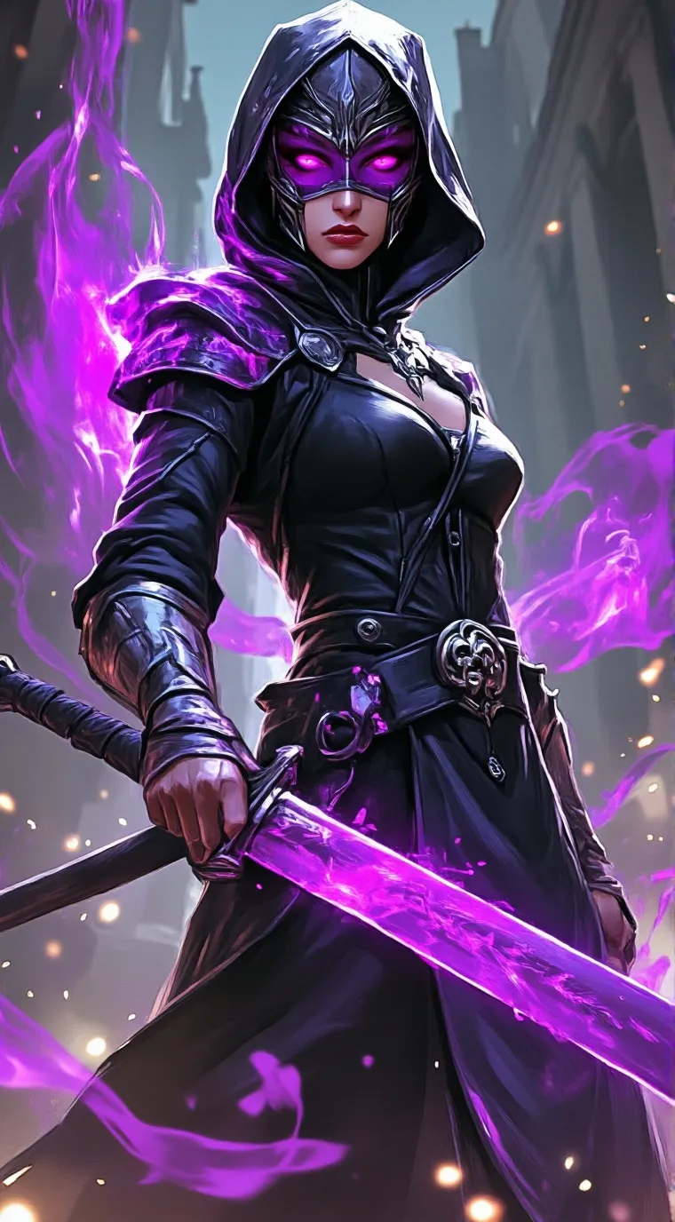 ai character: crimsom background