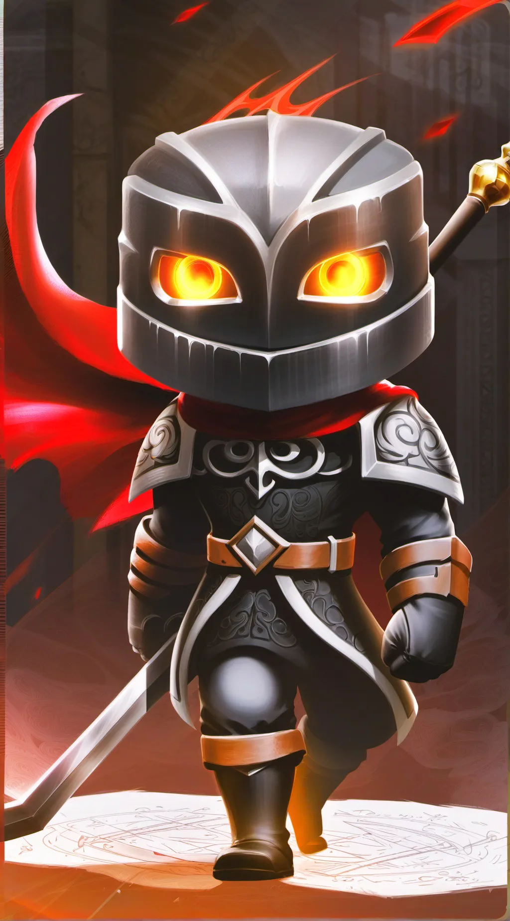 ai character: мини пека background