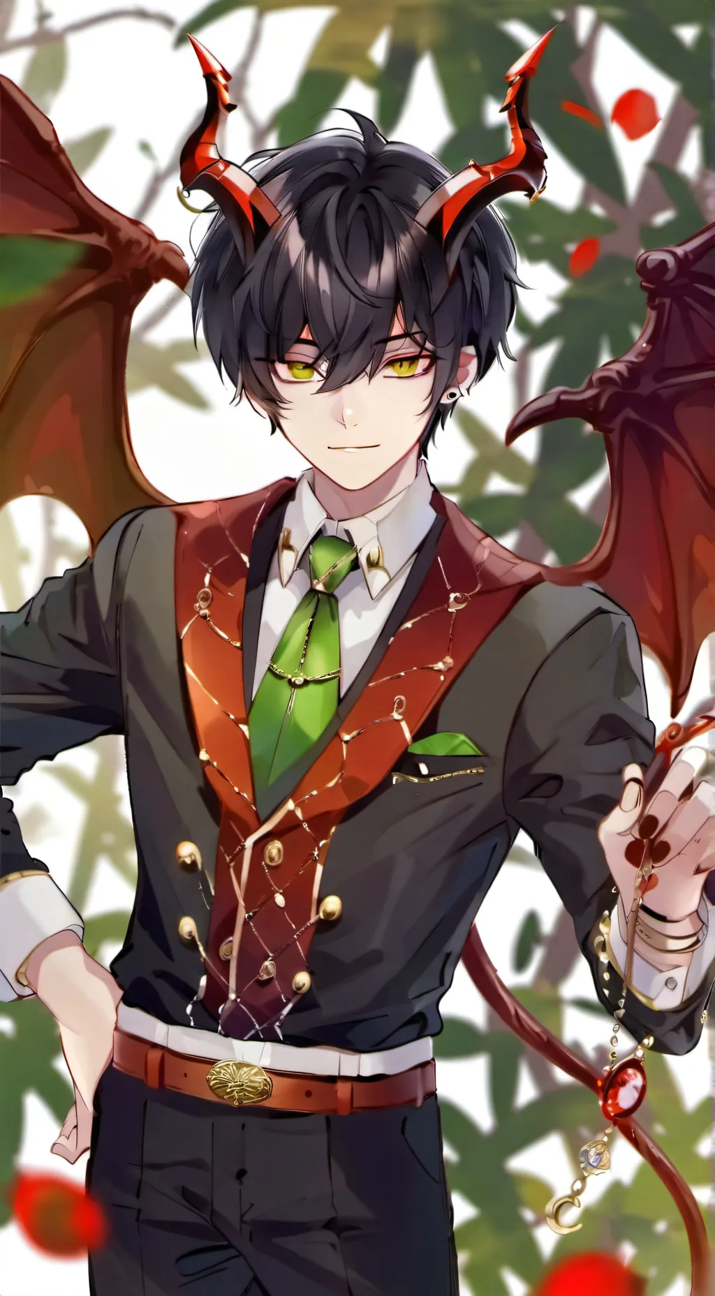 ai character: Alexander 😏 background