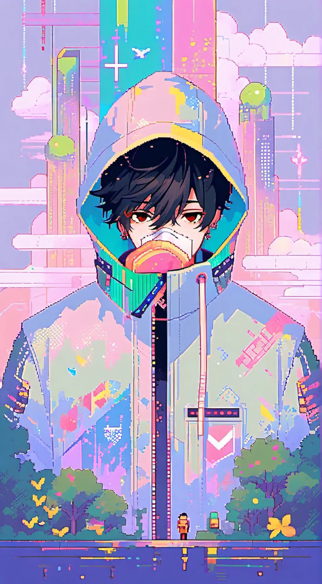 ai character: Xavier  background