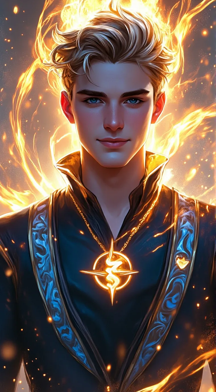 ai character: Hidden Moon Prince background