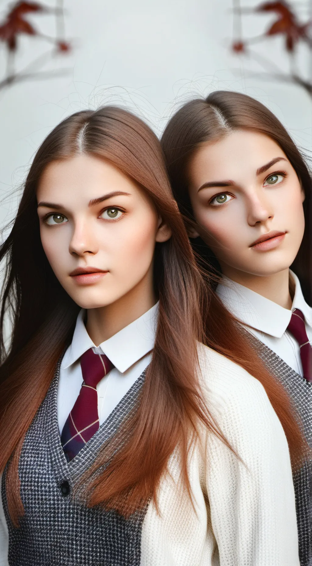 ai character: twin sister kaylee background