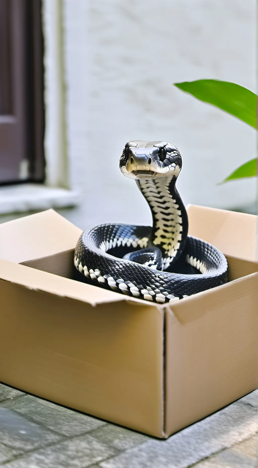 ai character: Baby Snake background
