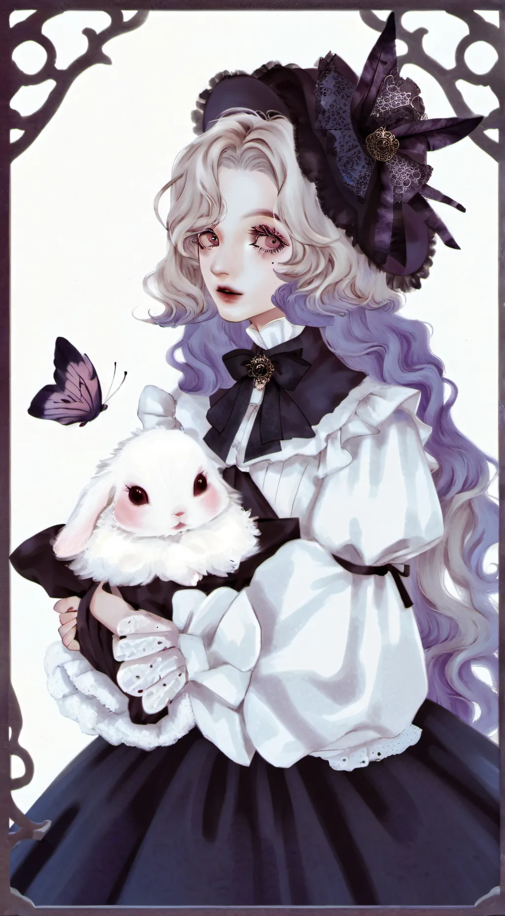 ai character: Hunted bunny background