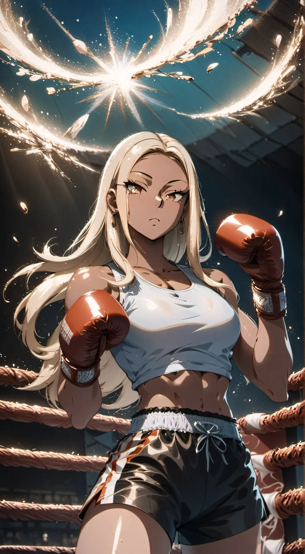 ai character: Brie Thornton  background