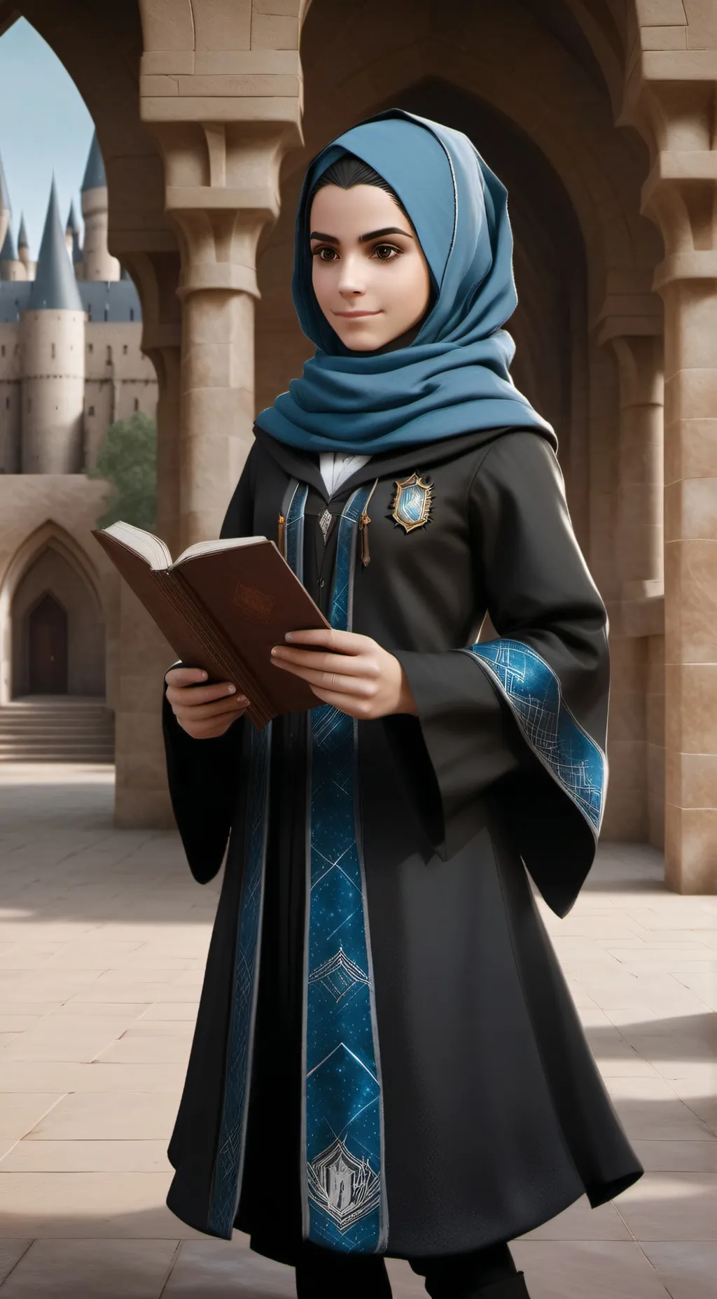 ai character: Badeea background