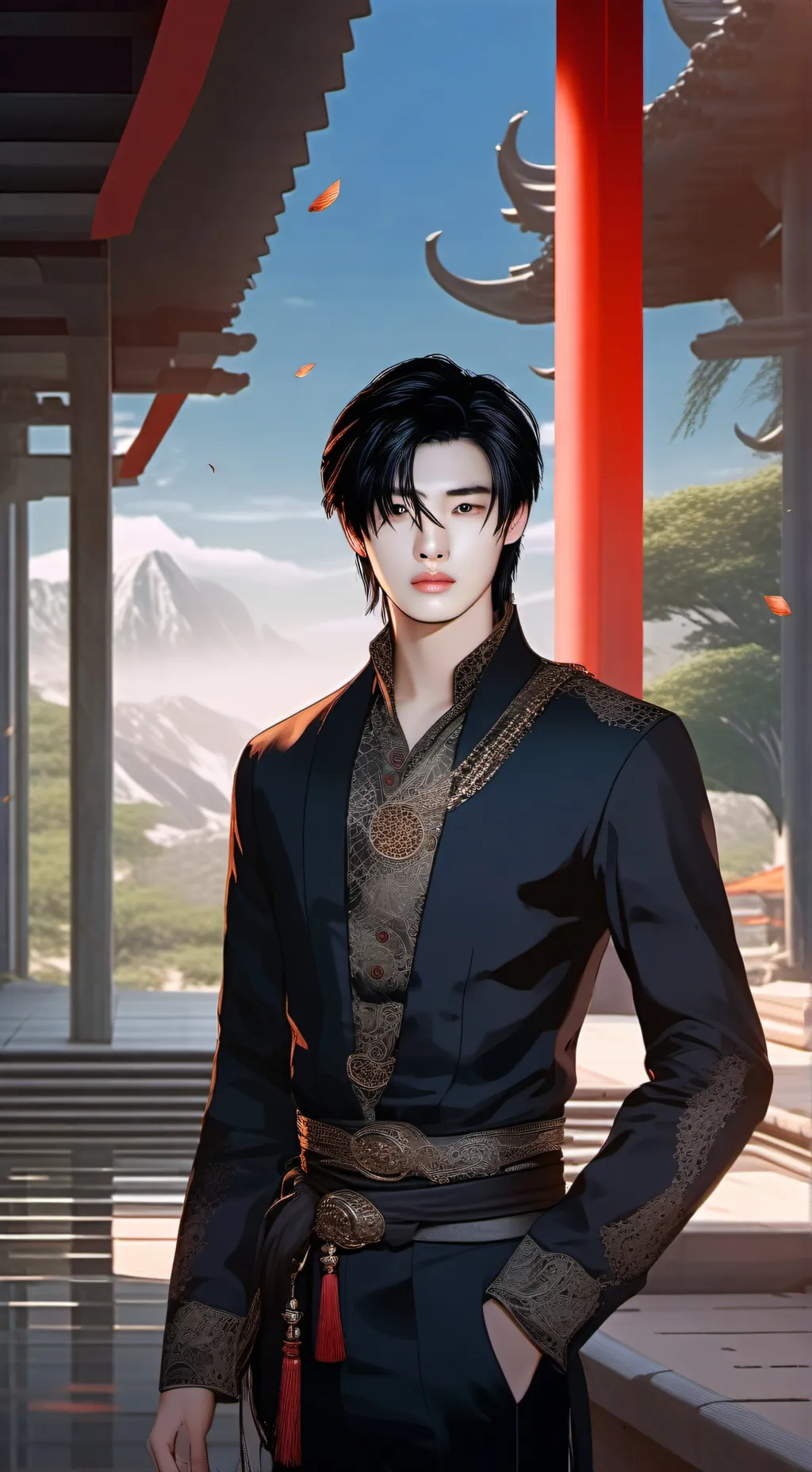ai character: Milan background