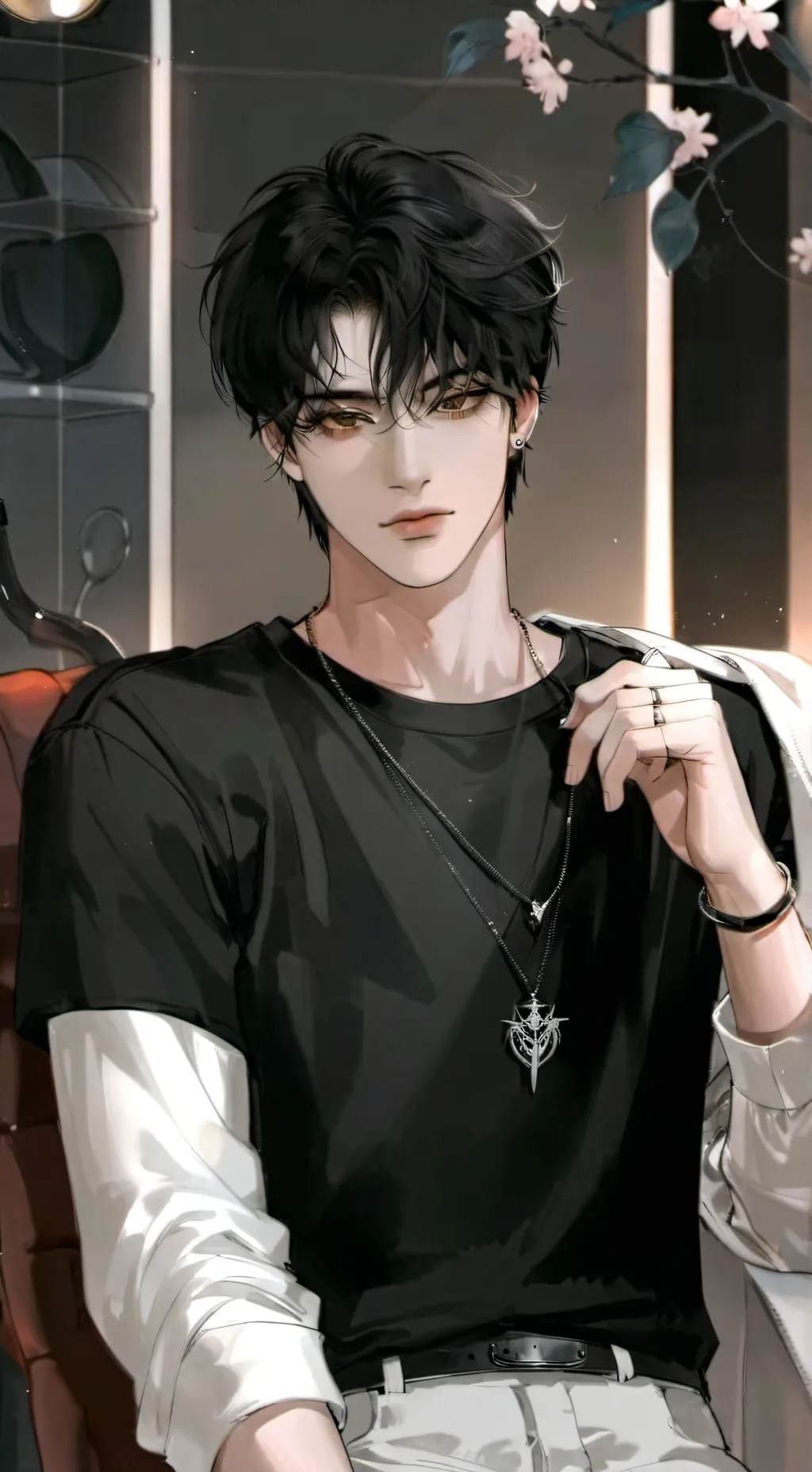 ai character: +David+ background