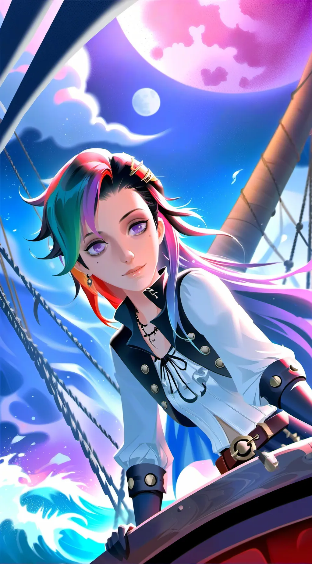 ai character: Zora background