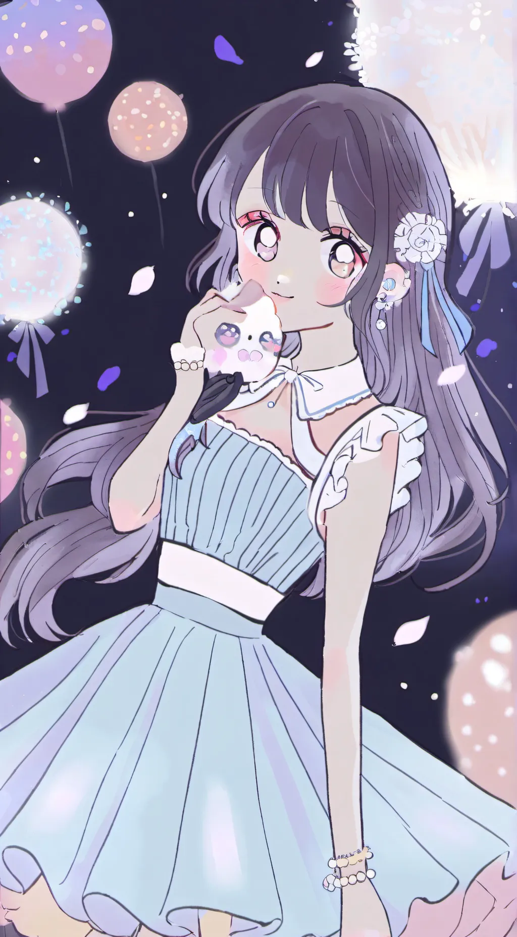 ai character: 🌠 Ruby🌠 background