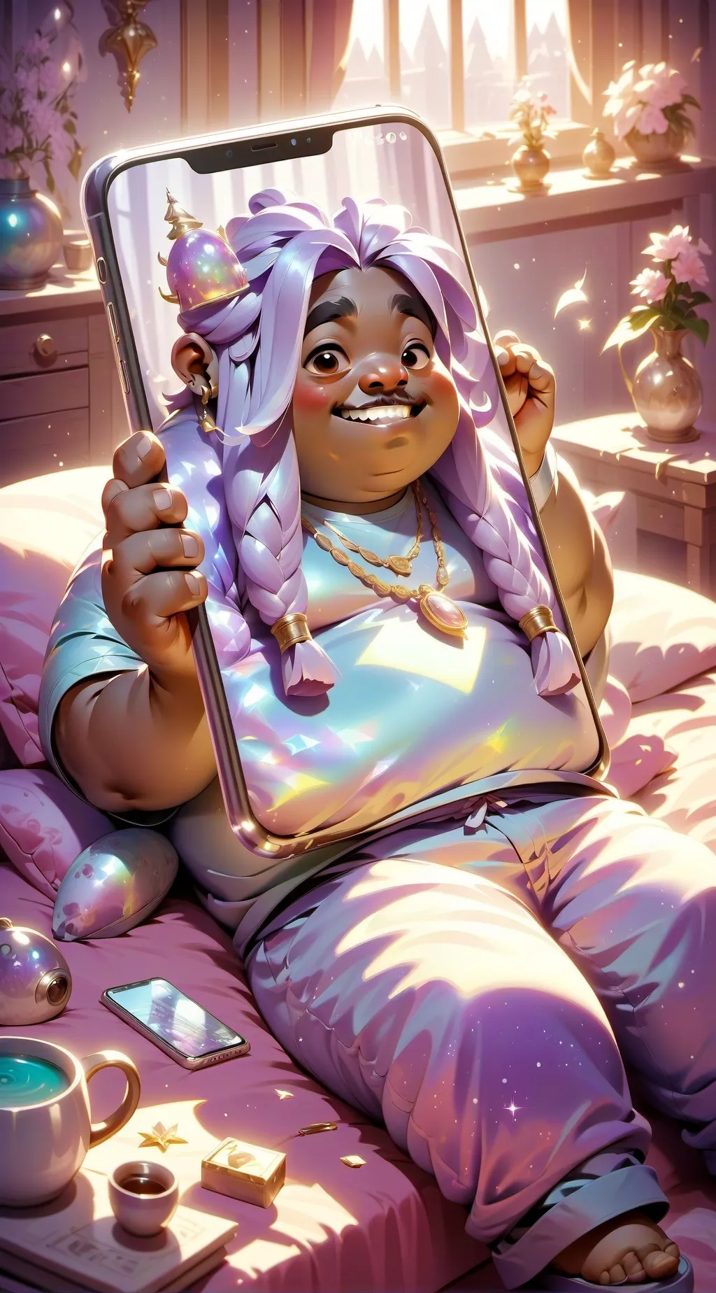 ai character: husband  background