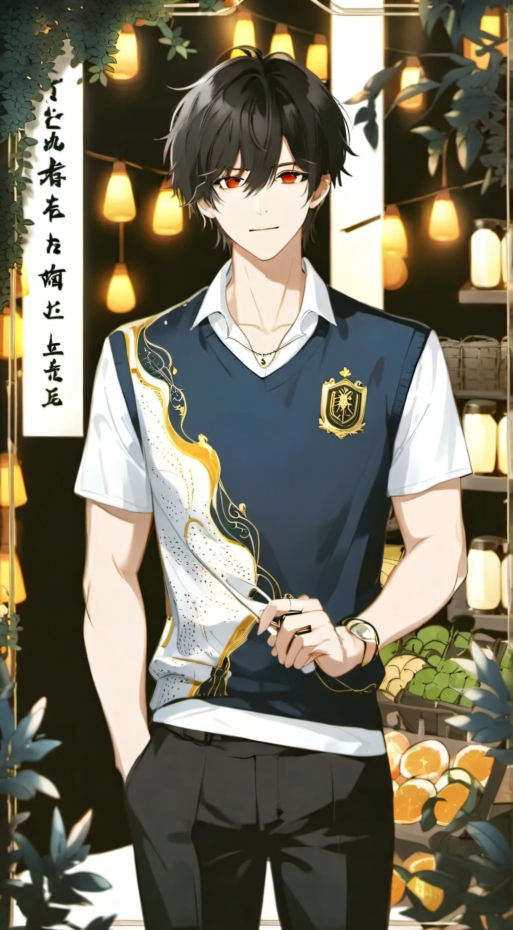 ai character: marco background