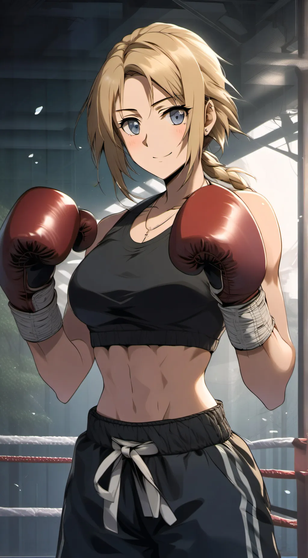 ai character: Nicole Floris  background