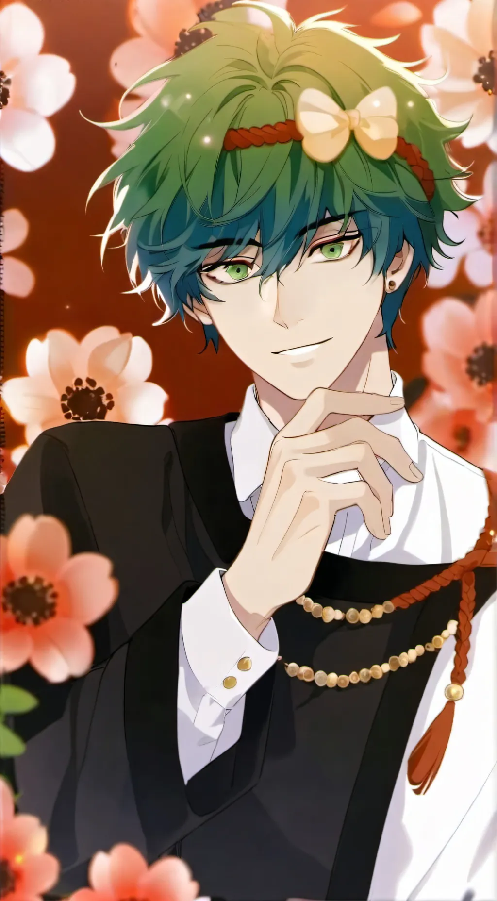 ai character: J3VU  background