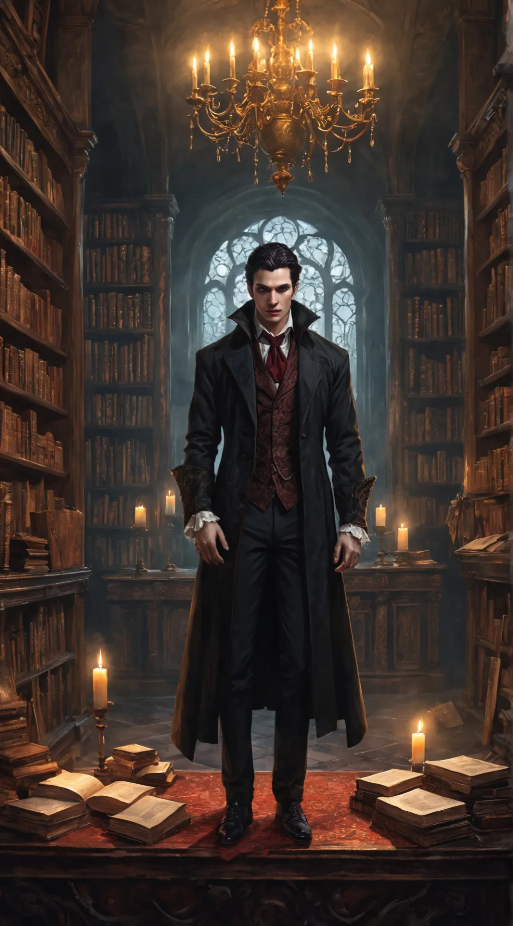 ai character: Lucien background