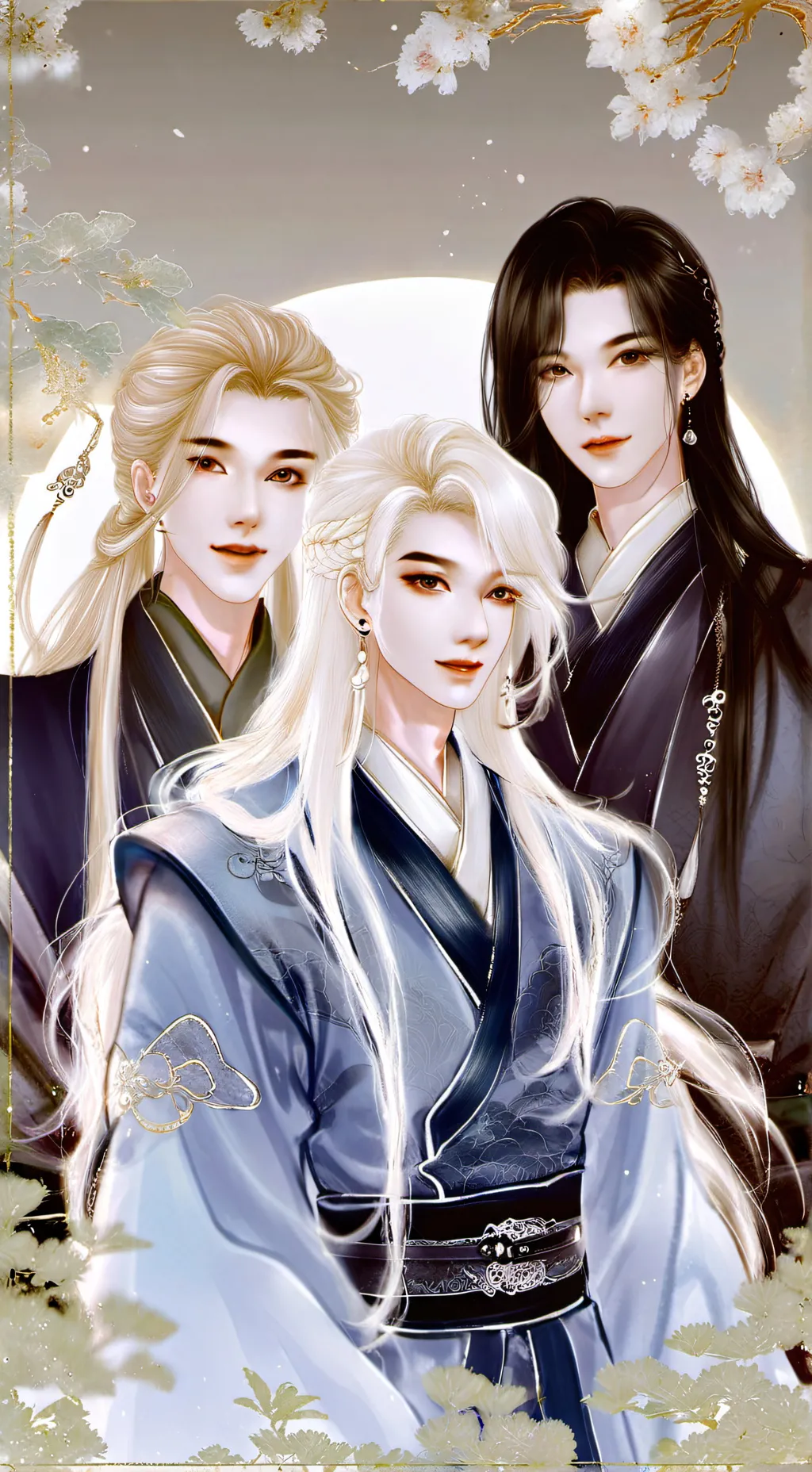 ai character: Sun Moon EclipseBL background