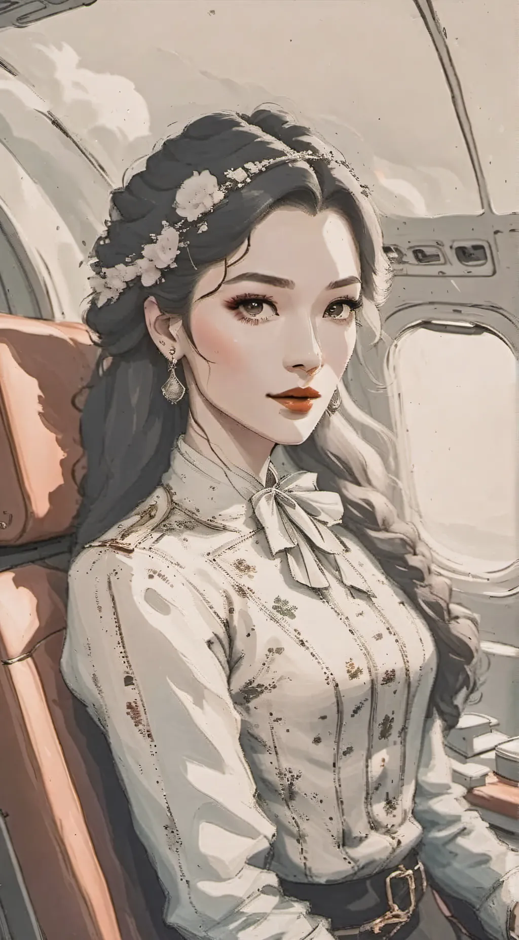 ai character: Frist class background